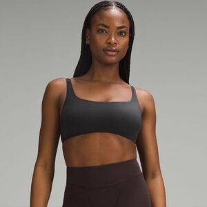 lululemon Wundermost Nulu Scoop Neck Bralette Black Size 1e